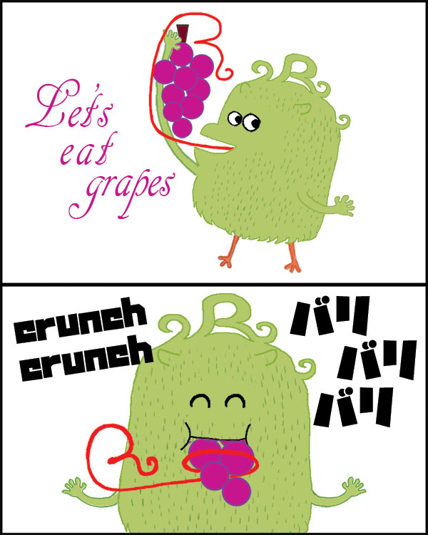 Let eat grapes