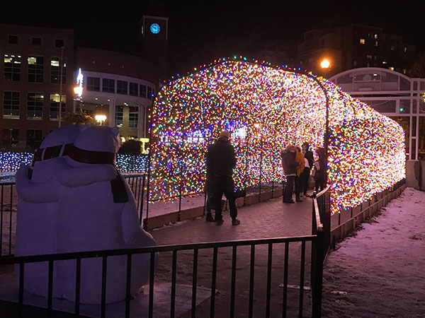 Lighted Tunnel