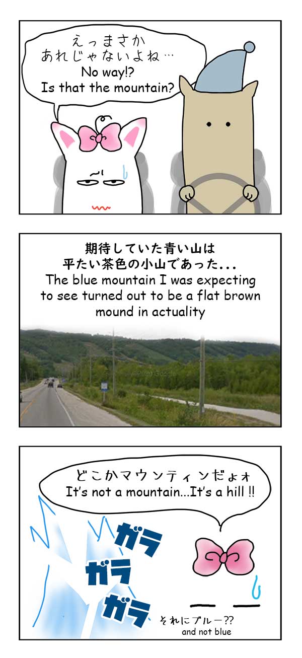 Going to Blue mountain